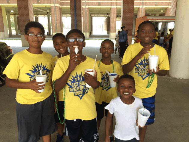 A Day of 360 Video and Snowballs at Plaquemines Parish Summer Camp